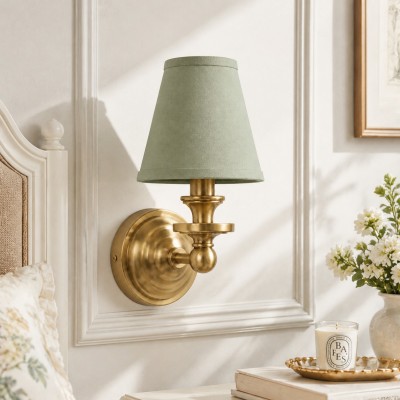 Corbin Vintage Color Fabric Wall Sconce — $99.00