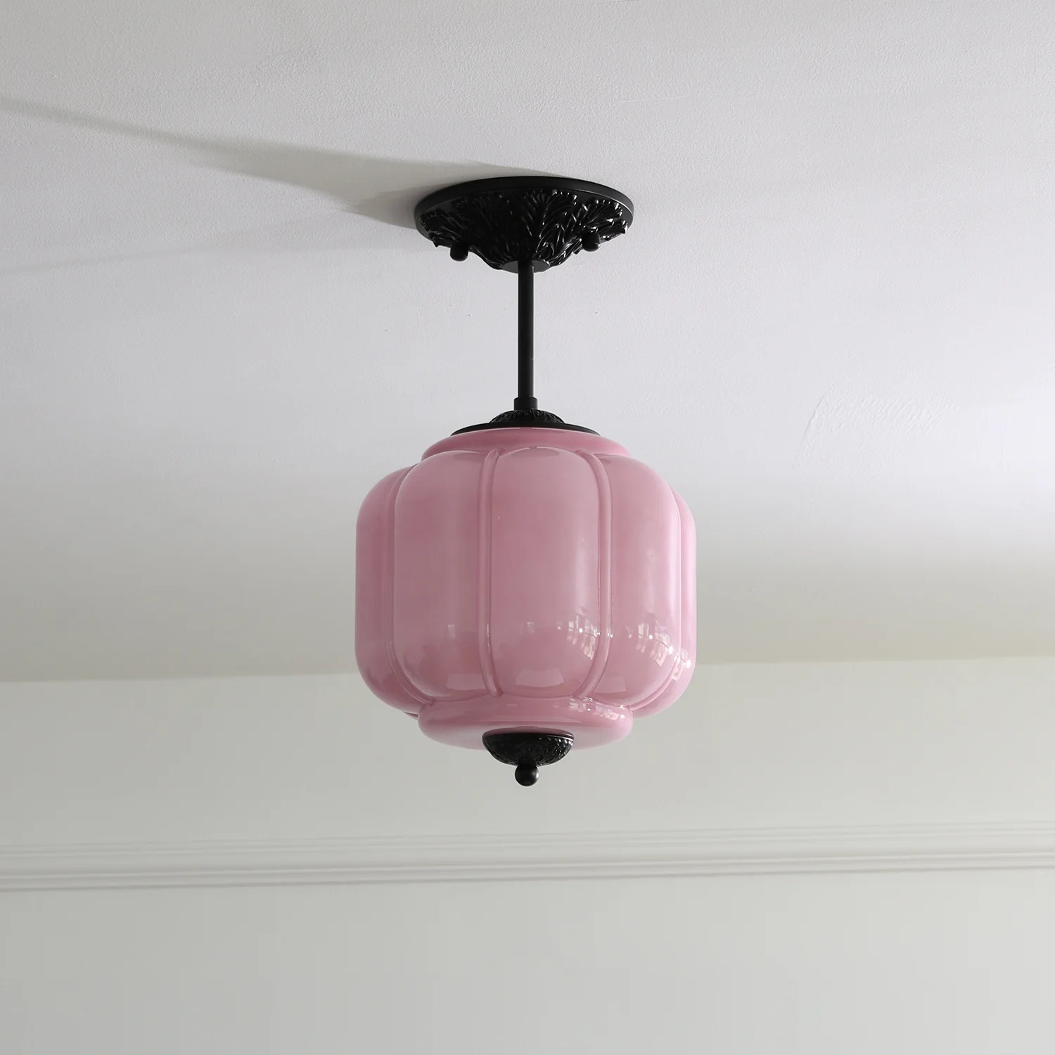 Pink Glass + Black