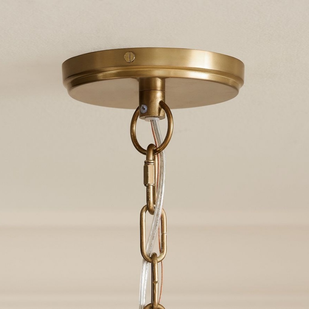 High-quality brass ceiling mount