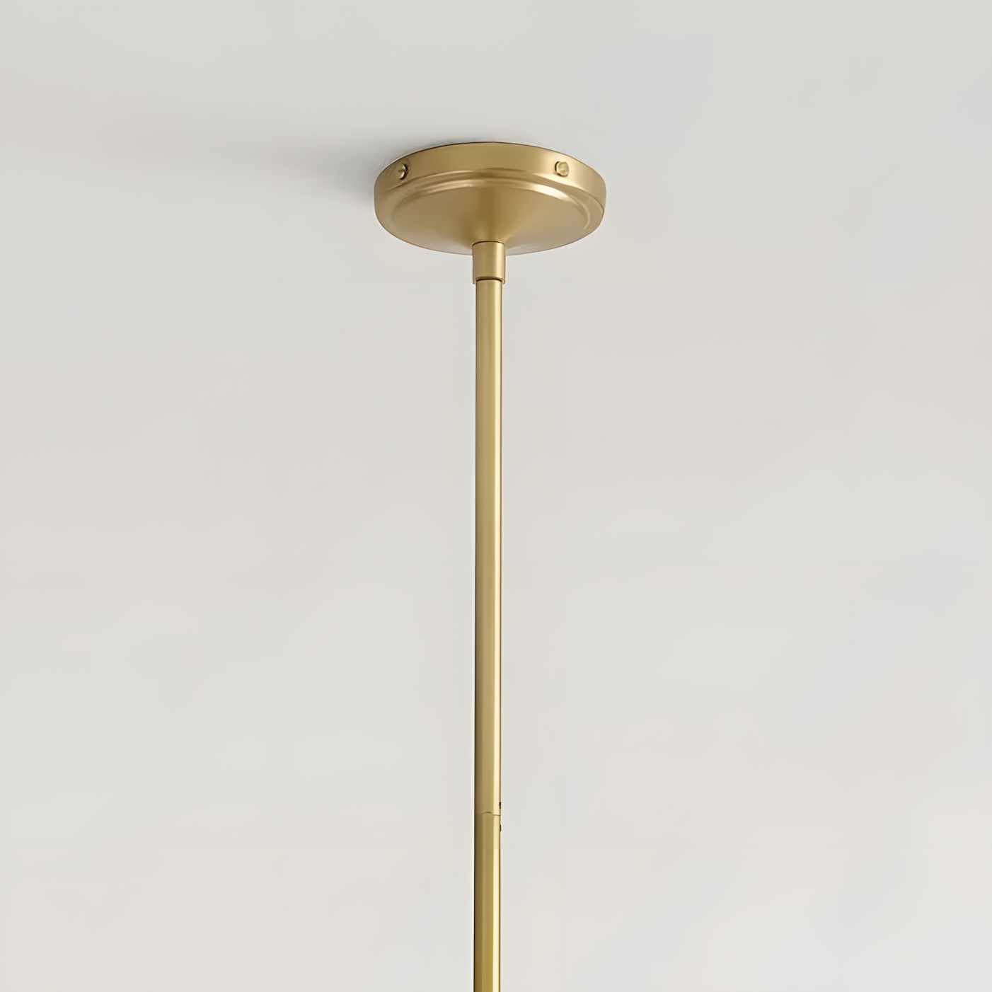 Long Brass-tone Pole