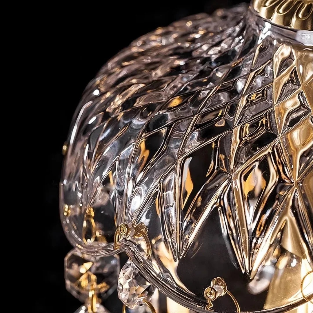 An ornate - structured Bowl Shade