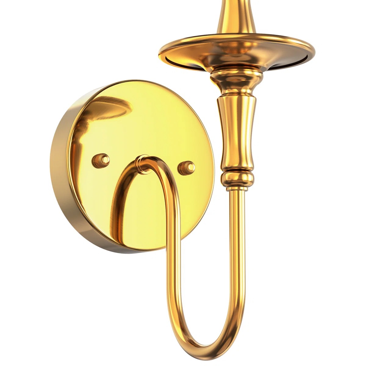 Golden curved arm design