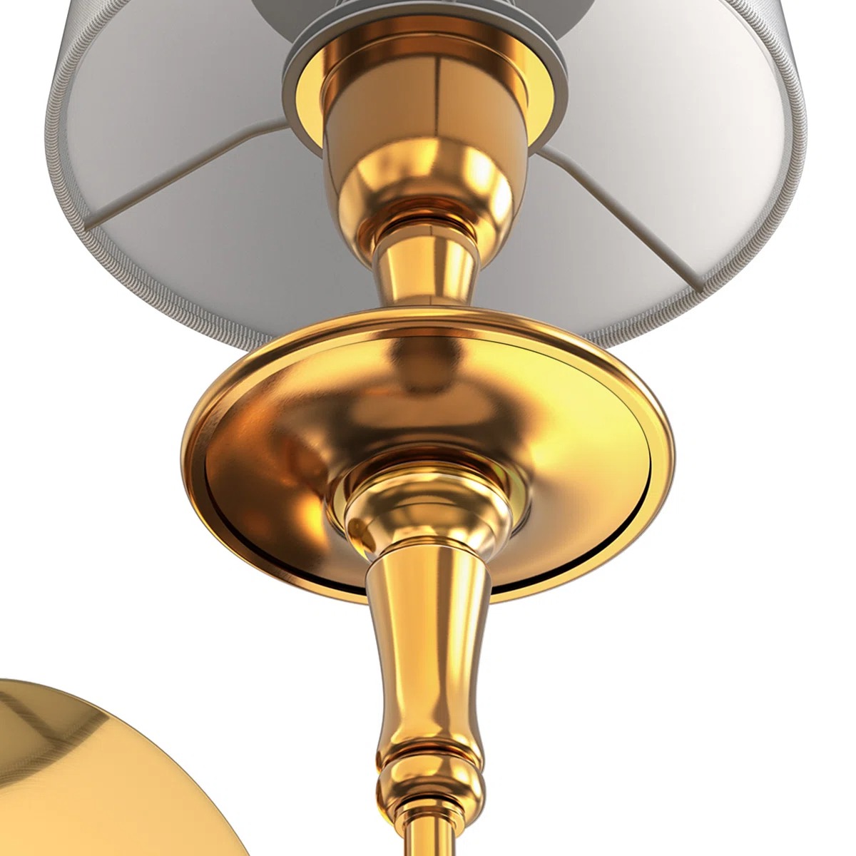 Polished gold finish