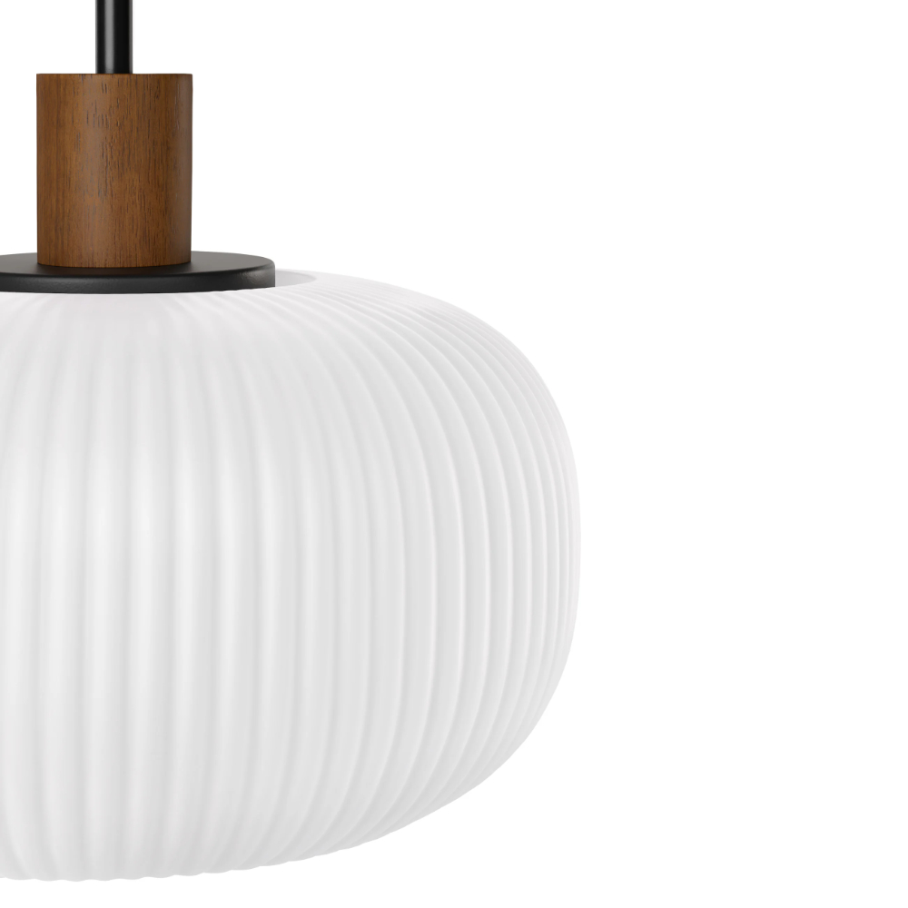Ribbed Glass Shade