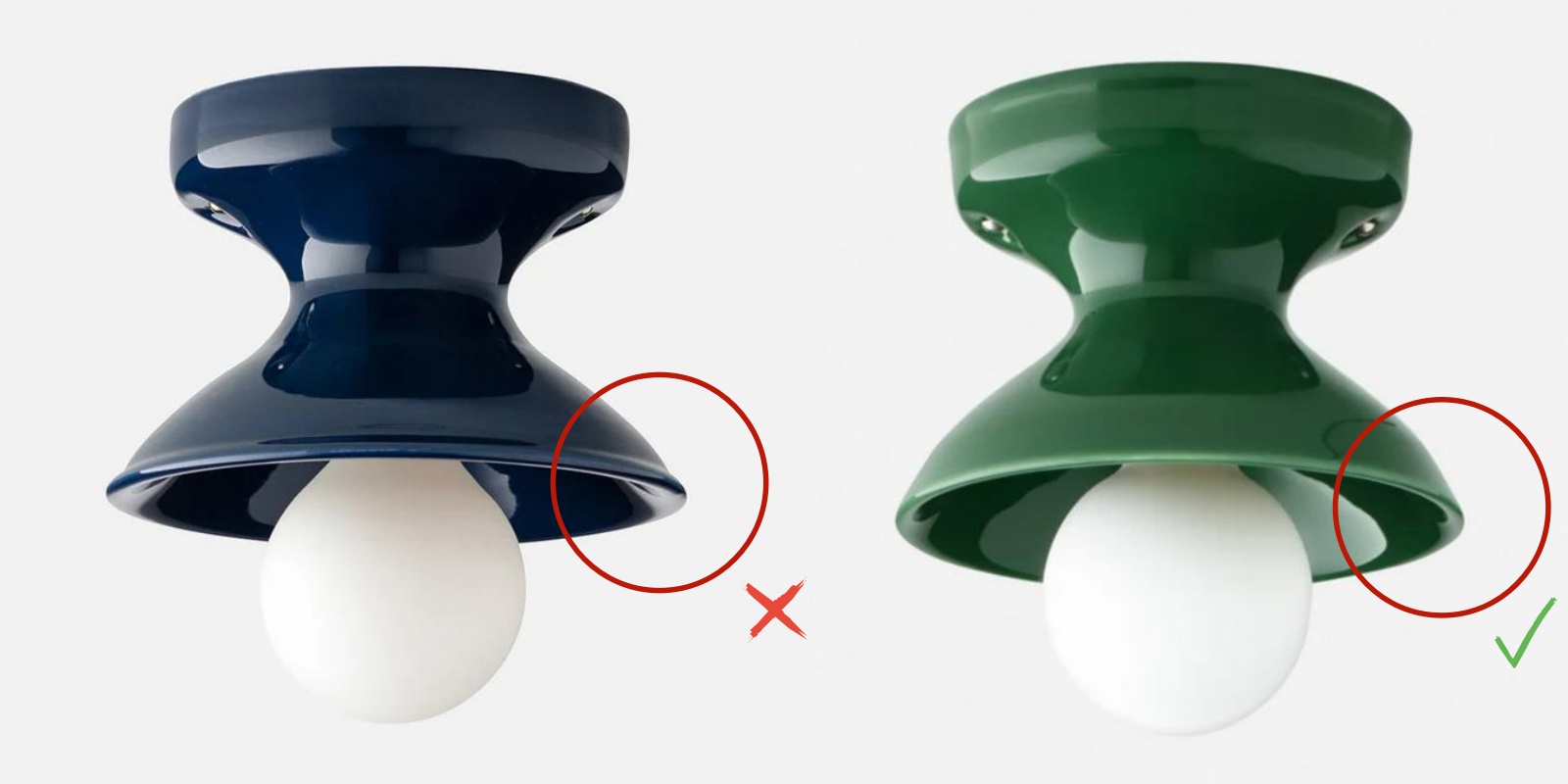 PS: The edge of the lampshade does not have a rolled hem.