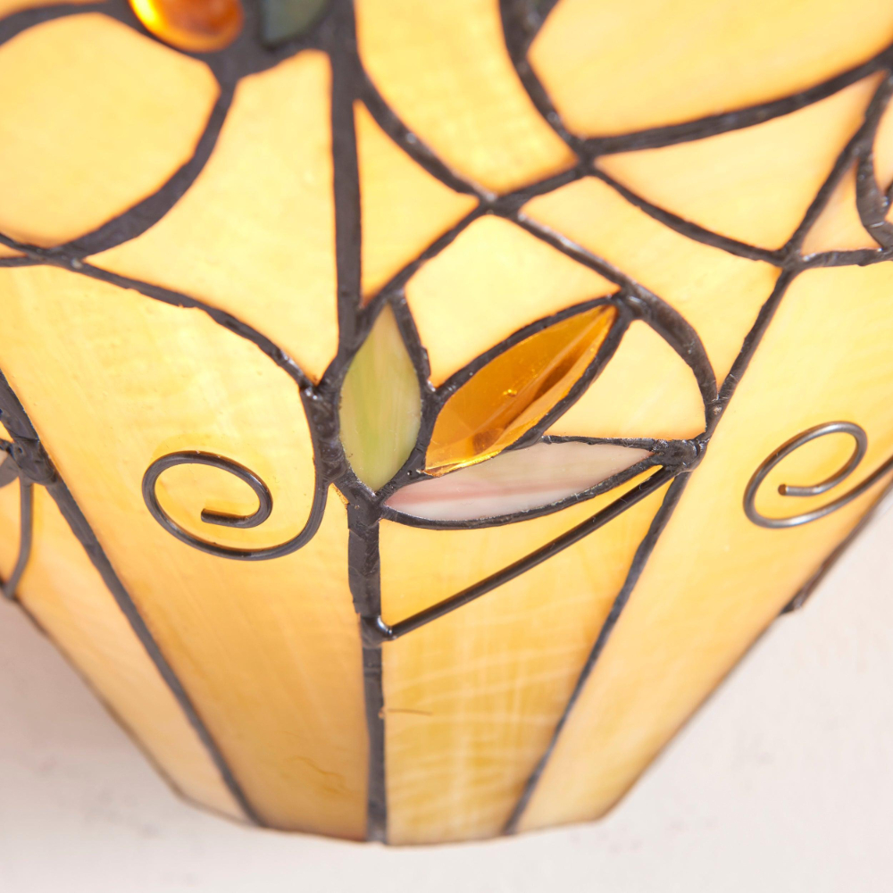 Art Nouveau Glass Detailing