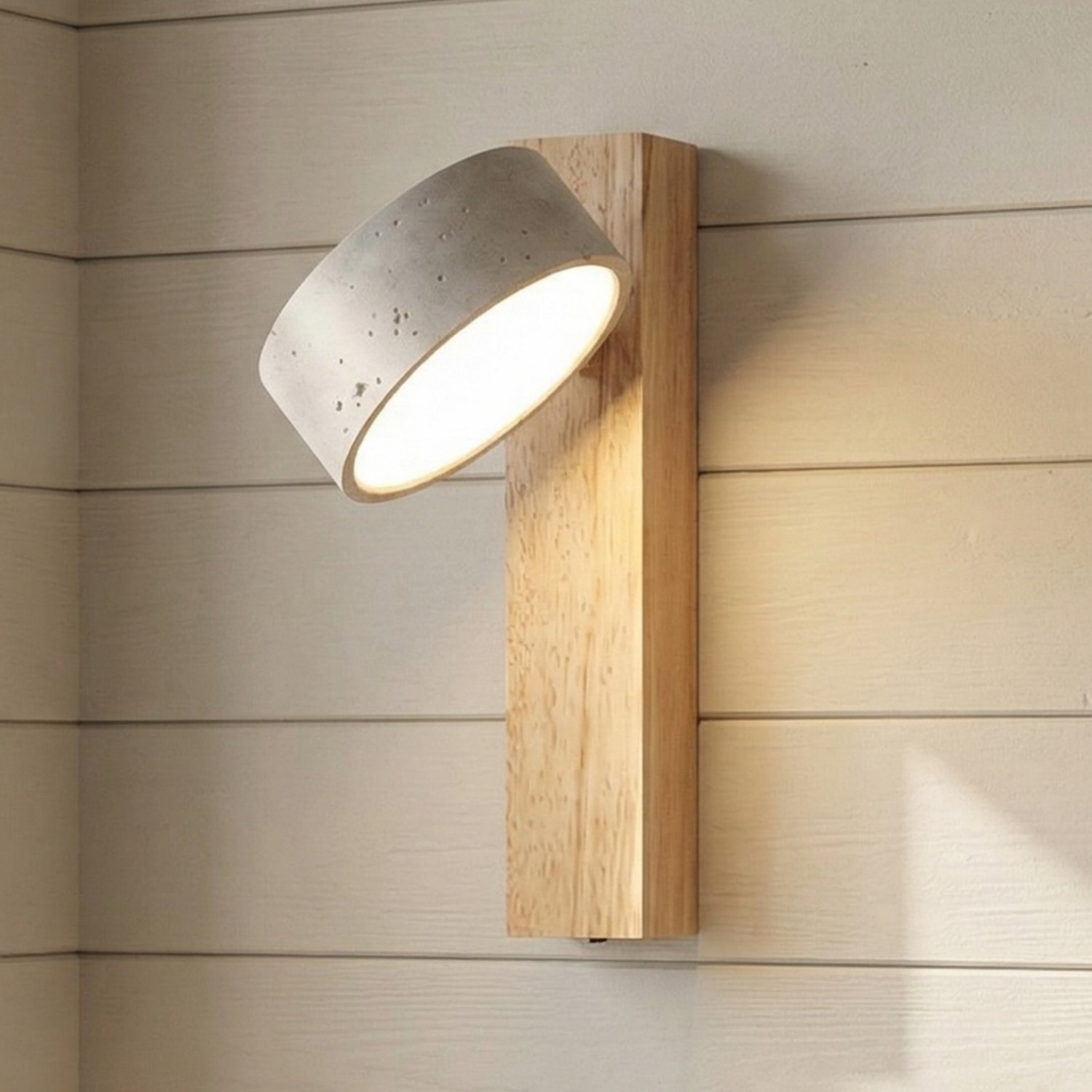 Wood & Beige