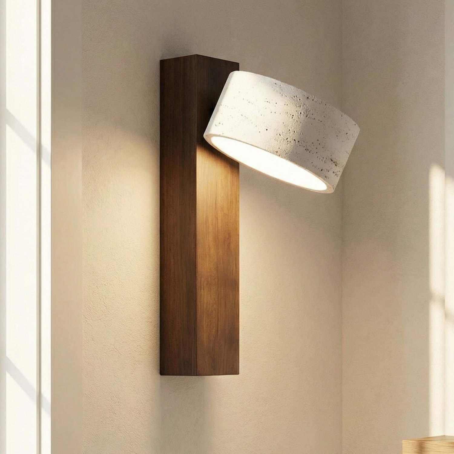 Walnut & Beige