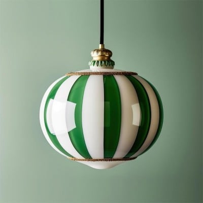 Playful Striped Meira Pendant Lamp for Kitchens & Dining S369 — zł1,261.24