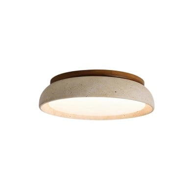Wabi Sabi Travertine Round Ceiling Lamp - Light for Living Room S290 — €179.00 (was €228.00) -€49.00