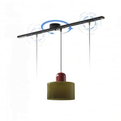 Axitra Rotatable Pendant Light Ceiling Rail – Sleek Adjustable Track for Pendant Lights Contemporary N21 — €89.00