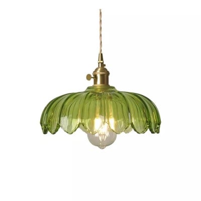 Retro Petal Glass Pendant Light S98 — €85.00 (was €88.00) -€3.00