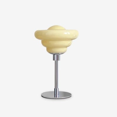 Modern Table Lamp Featuring Textured Glass Shade S247 — €140.00