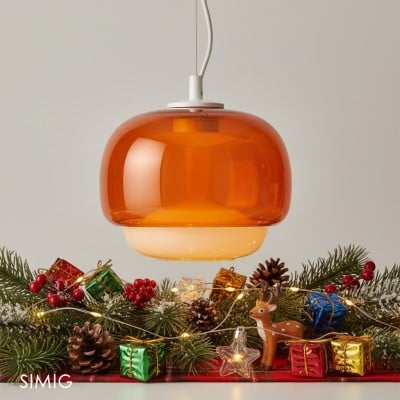 Clinco Layered Glass Hanging Lamp ‑ Chic Design for Living Room S251 — €128.00