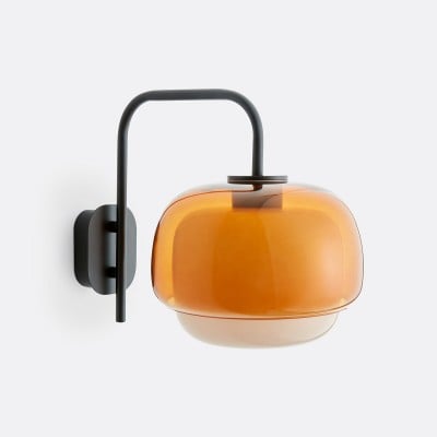 Multi-Layer Color Glass Wall Sconce with Black Metal Frame S237 — €110.00 (was €139.00) -€29.00