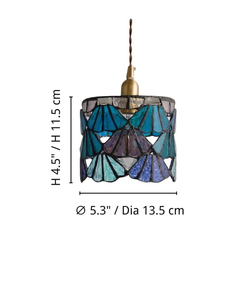 Product size — Size: Dia 13.5 cm × H 11.5 cm / ∅ 5.3″ × H 4.5″