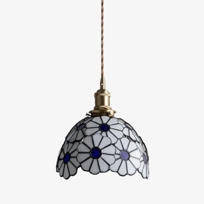 Vintagia Handcrafted Tiffany-Inspired Pendant – Elegant Living Room Light T520 — €162.00