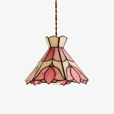 Sevra Tiffany Artistic Stained Glass Pendant – Vintage Accent for Kitchen T564 — €129.00 (was €180.00)