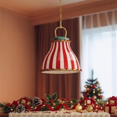 Festilo Circus Striped Glass Pendant for Dining & Living Spaces M66 — €269.00 (was €306.00) -€37.00