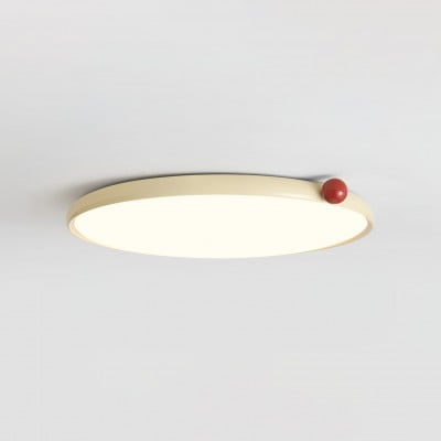 Minimalist Disc Cream Style Ultra-thin Ceiling Lamp M440 — €157.00