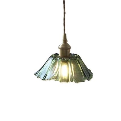 Tiffany Lotus Glass Pendant Light for Living Room S08 — €80.00