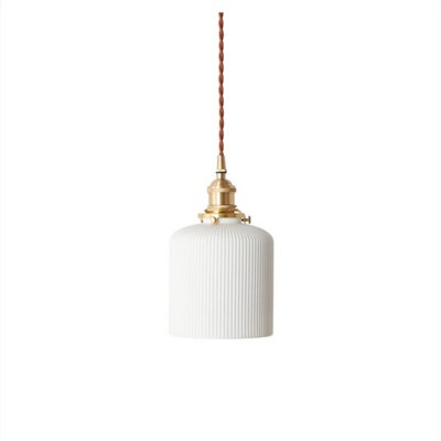Striped Ceramic Pendant Light — €176.00