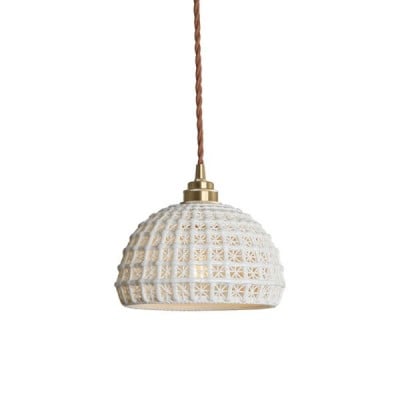 Flower Basket Ceramic Pendant Light — €178.00