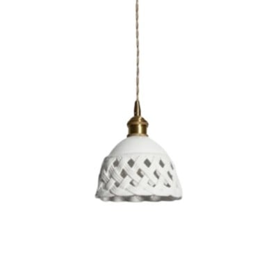 Modern White Ceramic Pendant Light  E27 Light For Living Room — €178.00