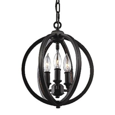 Globe Cage Candlestick Chandelier — €175.00