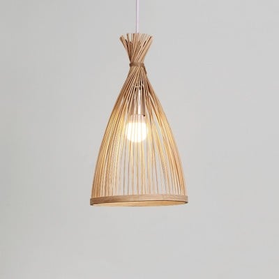 Bamboo Retro Groom Pendant Light — €225.00