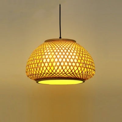 Tea Room Zen Woven Lampshade Pendant Light — €238.00