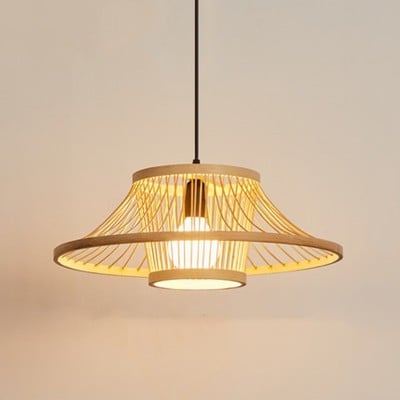 Chinese Lantern Art Rattan Pendant Light — €225.00