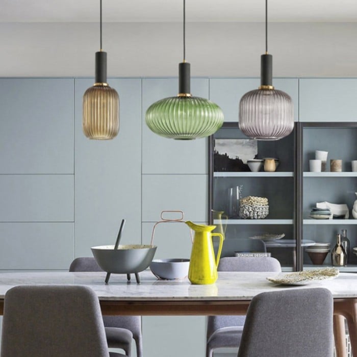 >>VACARIUS Glass Pendant Light