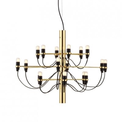 Tendrila Multi-Light Chandelier - Industrial Style Pendant Light for Dining Room — €280.00