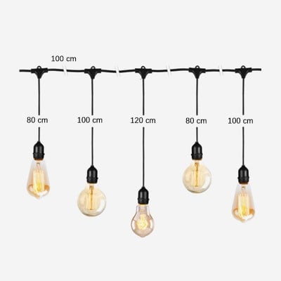 Bulb Chain Pendant Light — €165.48
