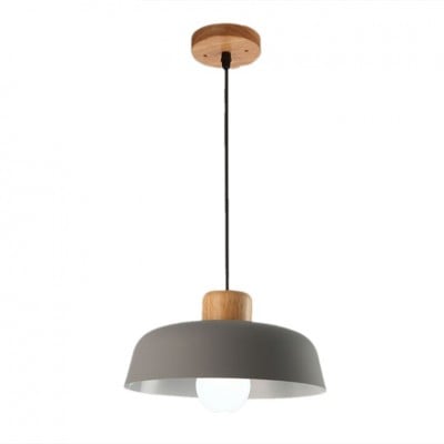 Scandinavian Metal Pendant Light with Macaroon Bowl Shape S33 — €126.00 (was €168.00) -25%