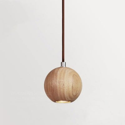 Ball Wooden Pendant Light — €88.00