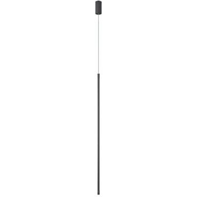 Modernist LED Linear Black Pendant Light Fixture for Kitchen Bedside — €130.00