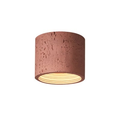 Cylindrical Ceiling Light - Modern Travertine Living Room M72 — €63.00 (was €90.00) -30%