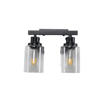 Double Heads Glass Wall Lamp For Bathroom S133 — €49.00