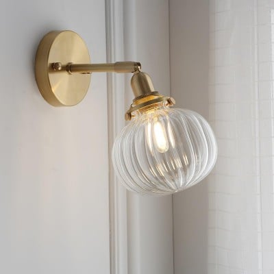 Simple Hallway Entrance Pumpkin Pattern Wall Lamp M108 — €217.00