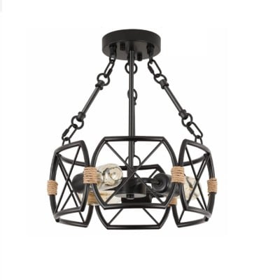 Retro Industrial Style Metal Ceiling Lamp S124 — €49.00