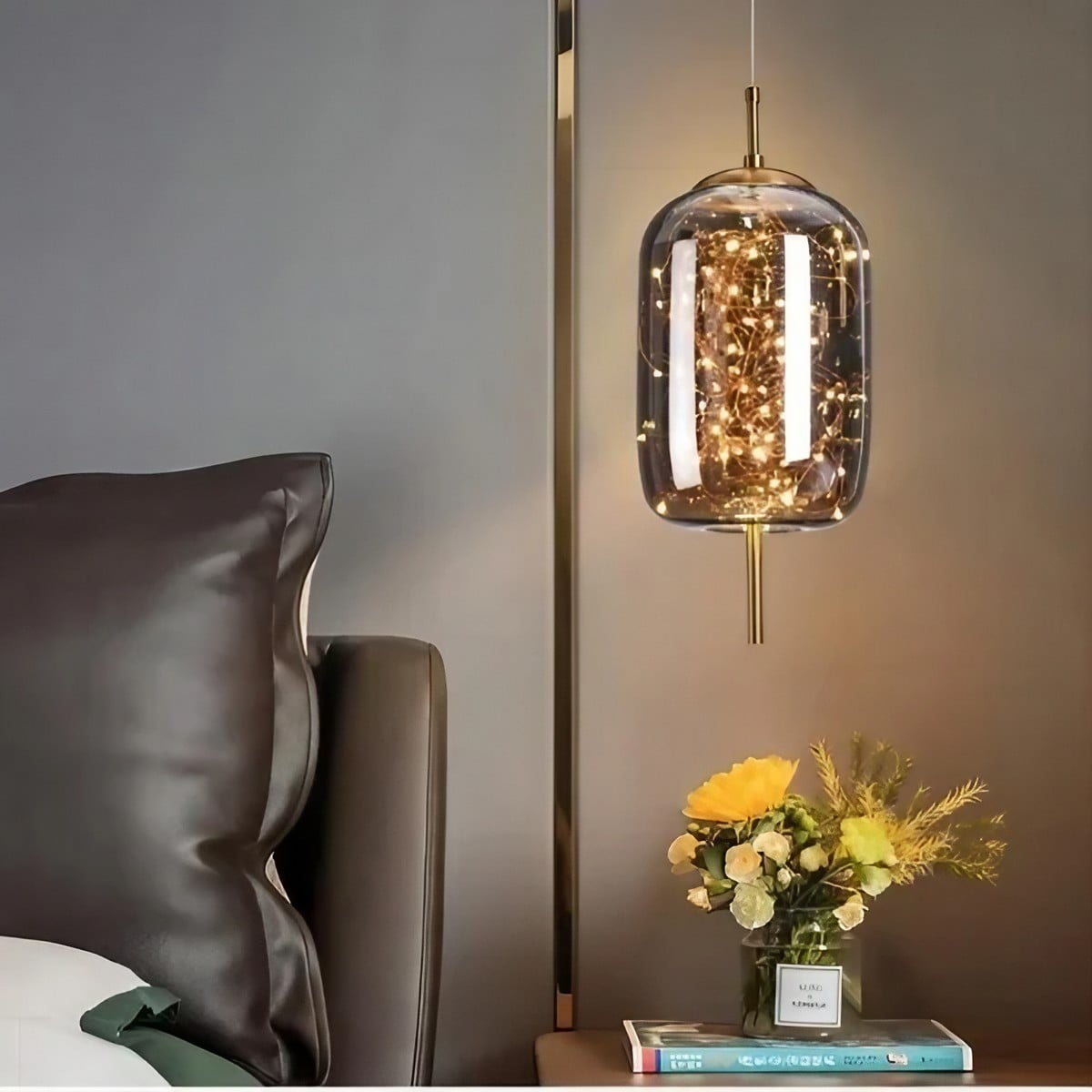 Cylinder Oval Glass Pendant Light €102 - €112