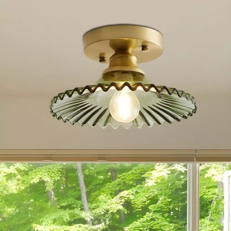 Retro Glass Ceiling Lamp €95.00