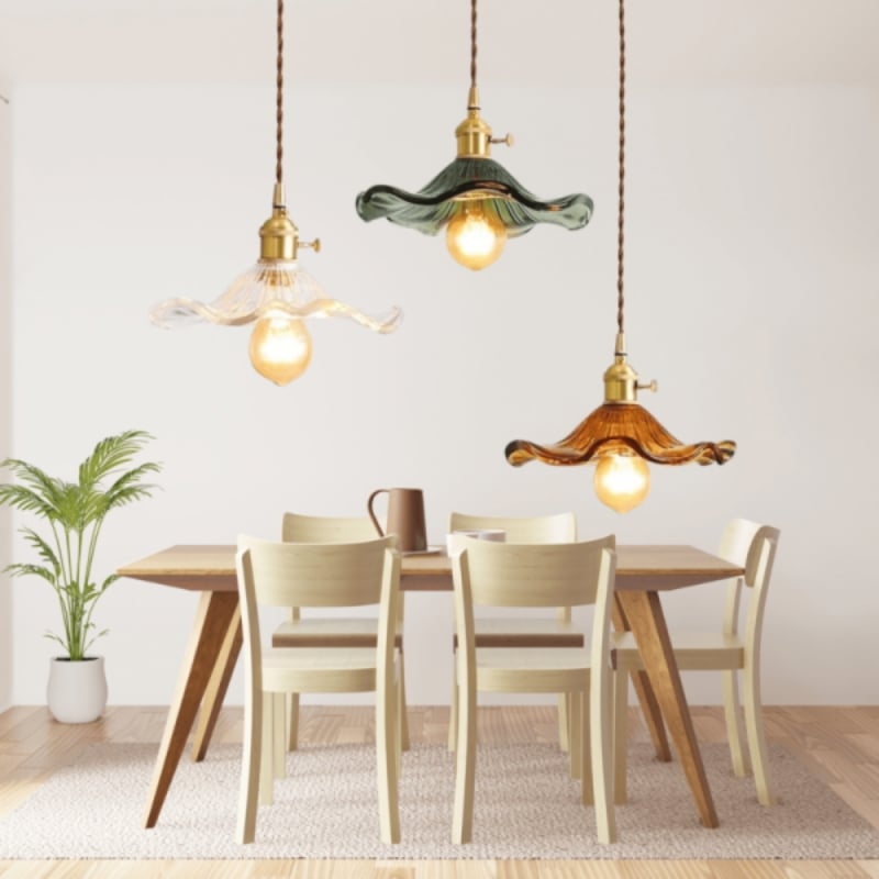 Hibiscus Flower Pendant Light €85.00