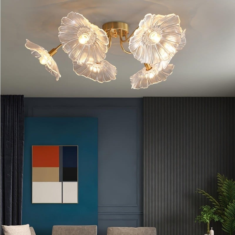 Lotus Glass Ceiling Lamp €180.00
