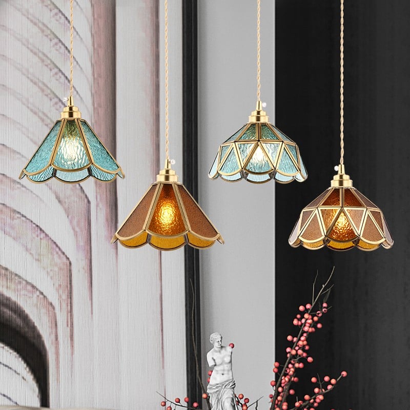Stained Glass Pendant Light €120.00