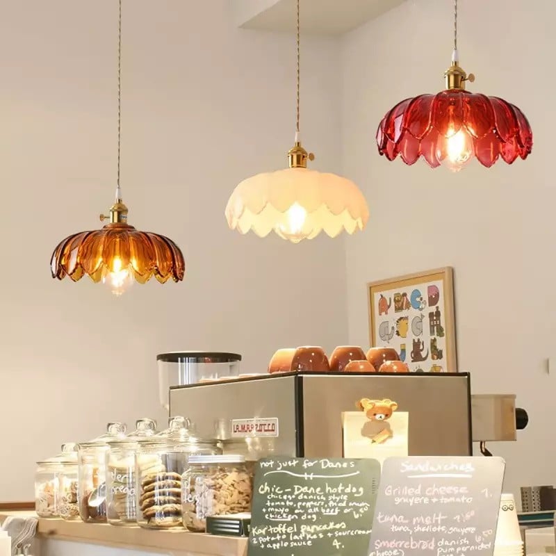 Petal Glass Pendant Light €78.00