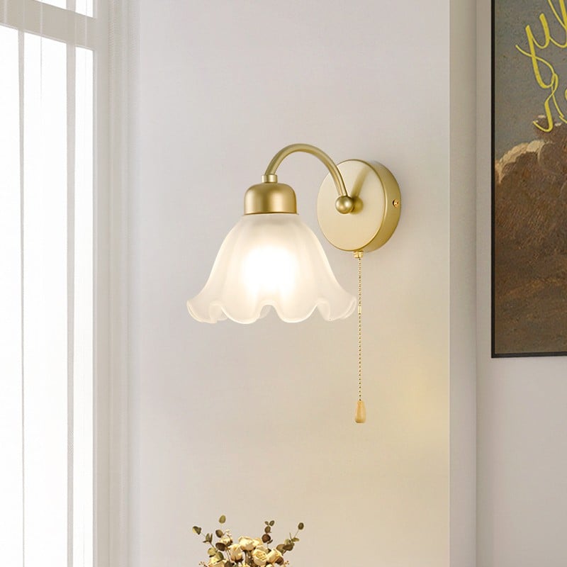 Flora Glass Wall Light €112.00