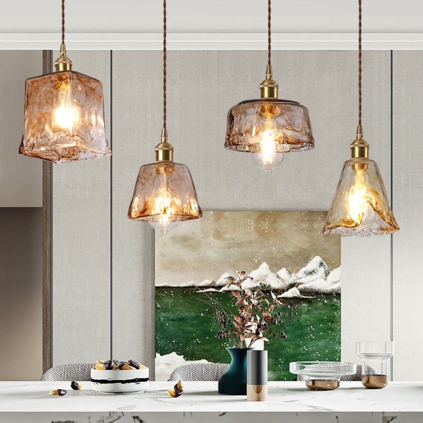 COFFEE Glass Pendant Light €145.00